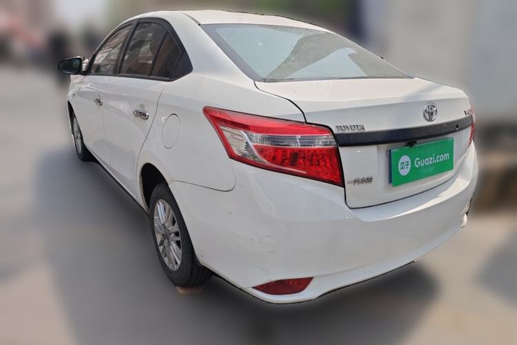Used Toyota Vios 2014 1.3L Manual Value Edition Rear Left 45 Deg