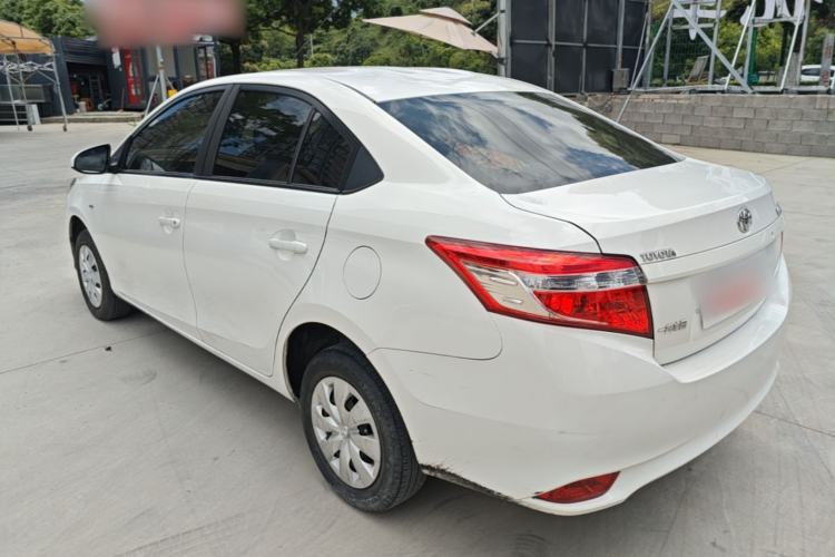 Used Toyota Vios 2014 1.3L Manual Xiang Edition Rear Left 45 Deg
