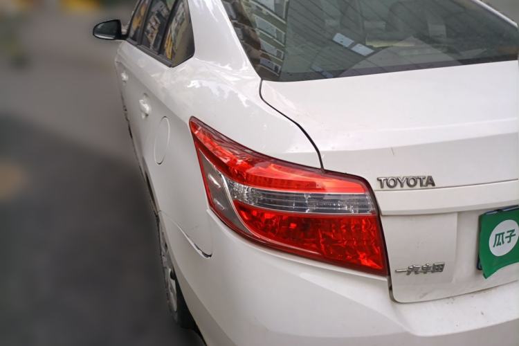 Used Toyota Vios 2014 1.5L Manual ZhiZhen Edition Rear Left 45 Deg