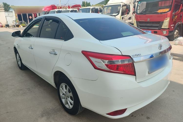 Used Toyota Vios 2014 1.3L Manual Value Edition Rear Left 45 Deg