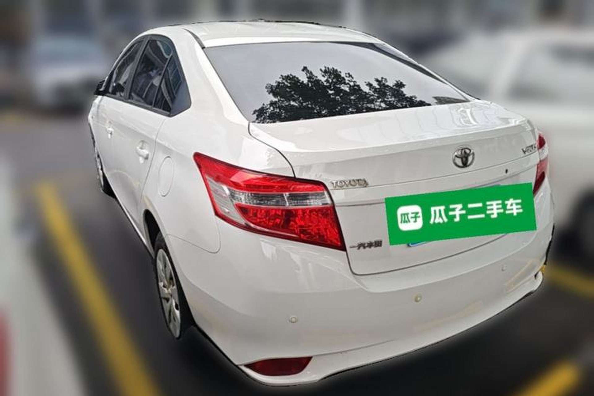 Used Toyota Vios 2014 1.5L Manual ZhiZhen Edition Rear Left 45 Deg