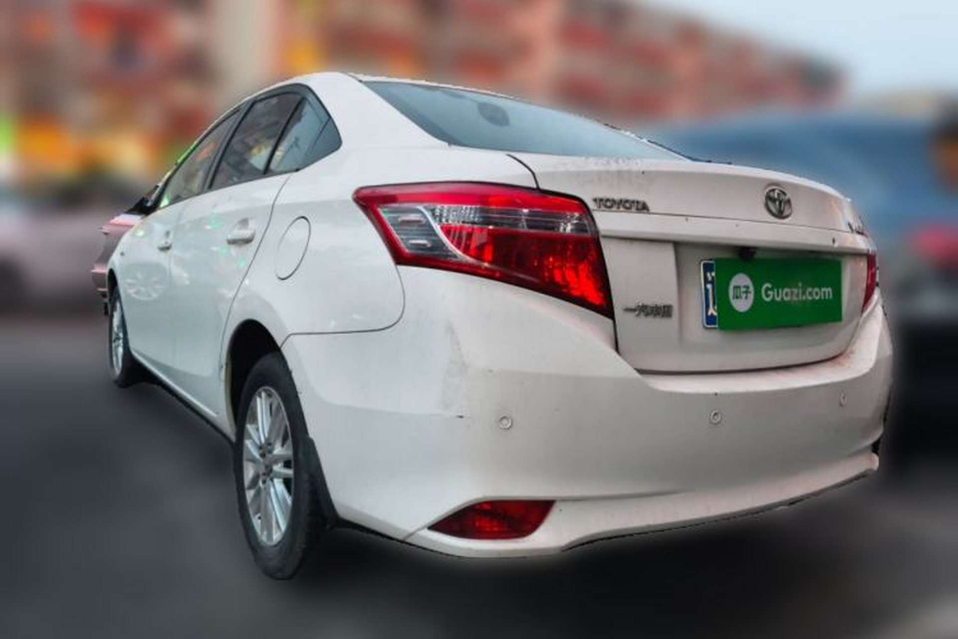 Used Toyota Vios 2014 1.5L Automatic ZhiZhen Edition Rear Left 45 Deg