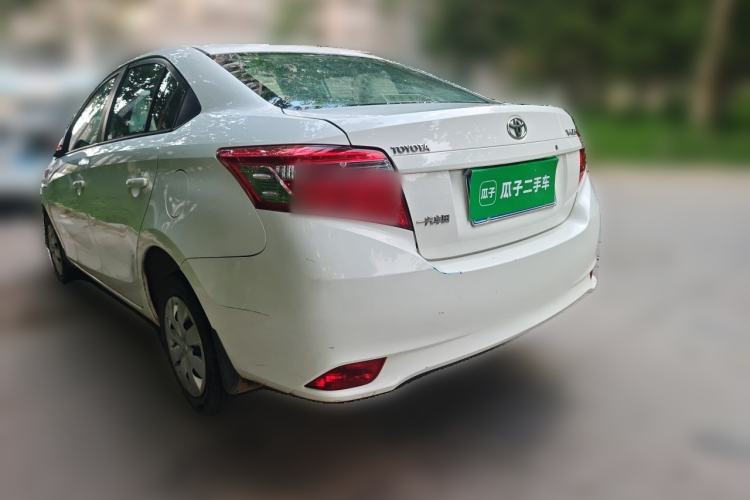Used Toyota Vios 2014 1.3L Manual Value Edition Rear Left 45 Deg