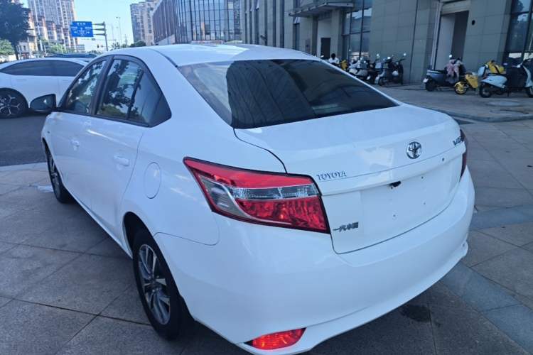 Used Toyota Vios 2014 1.5L Automatic ZhiZhen Edition Rear Left 45 Deg