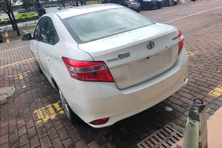 Used Toyota Vios 2014 1.5L Automatic ZhiZhen Edition Rear Left 45 Deg