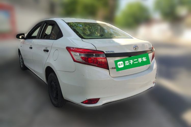 Used Toyota Vios 2014 1.3L Manual Value Edition Rear Left 45 Deg