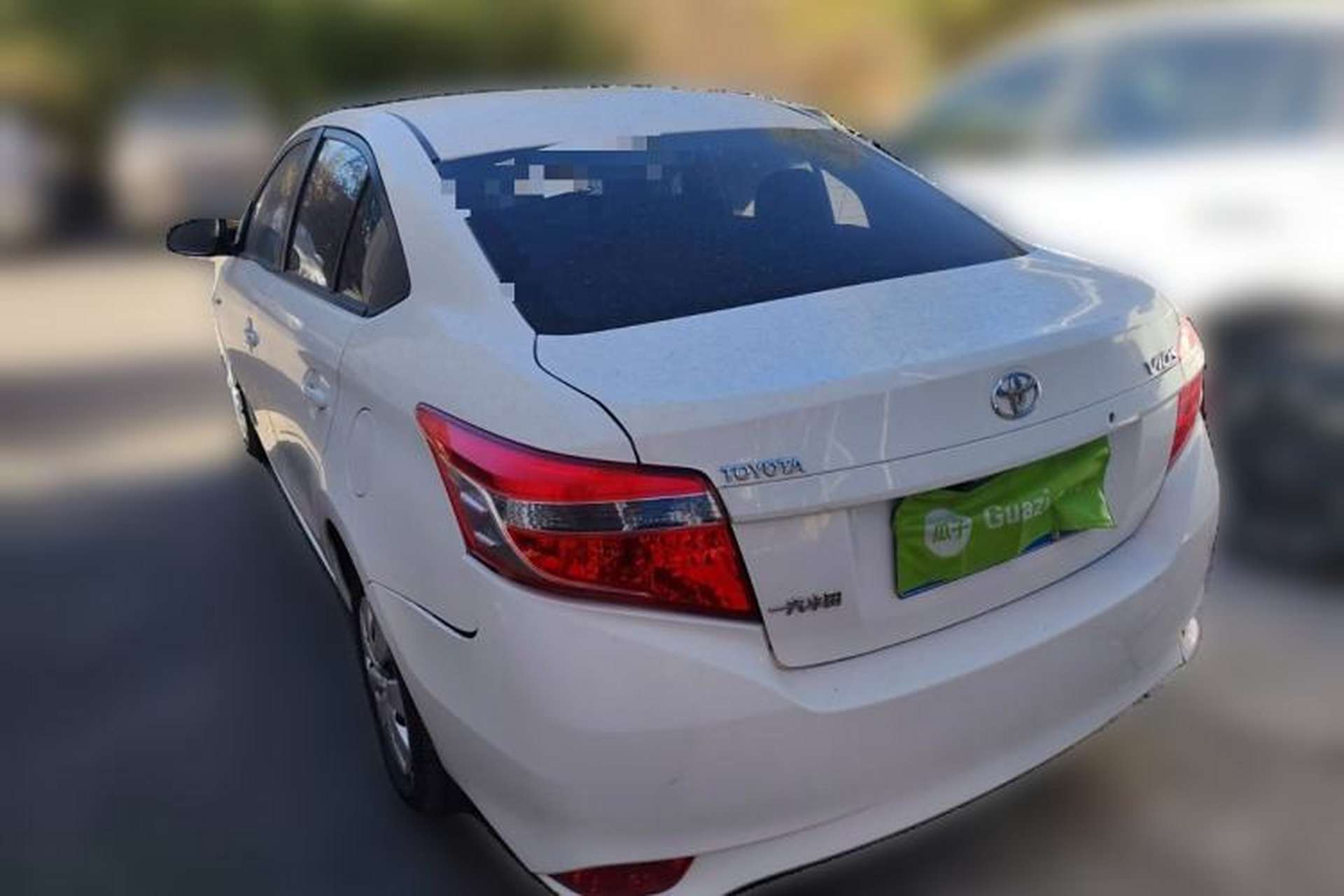Used Toyota Vios 2014 1.3L Manual Xiang Edition Rear Left 45 Deg