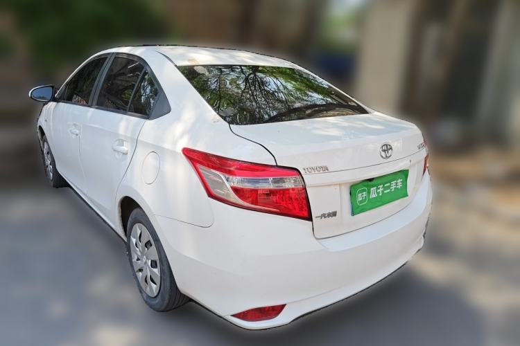 Used Toyota Vios 2014 1.5L Automatic ZhiZhen Edition Rear Left 45 Deg
