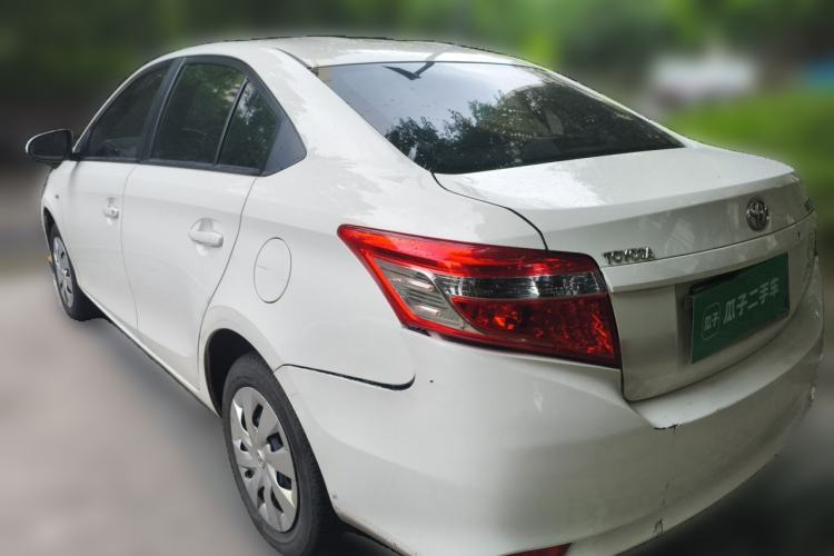 Used Toyota Vios 2014 1.5L Automatic ZhiZhen Edition Rear Left 45 Deg
