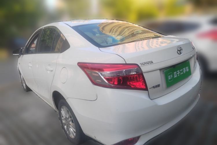 Used Toyota Vios 2014 1.3L Manual Value Edition Rear Left 45 Deg
