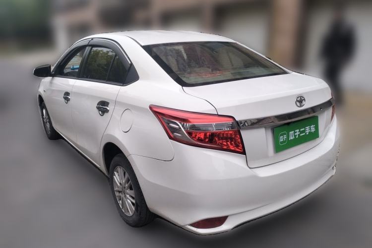 Used Toyota Vios 2014 1.3L Manual Value Edition Rear Left 45 Deg