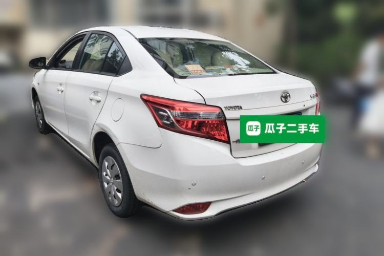 Used Toyota Vios 2014 1.3L Manual Xiang Edition Rear Left 45 Deg