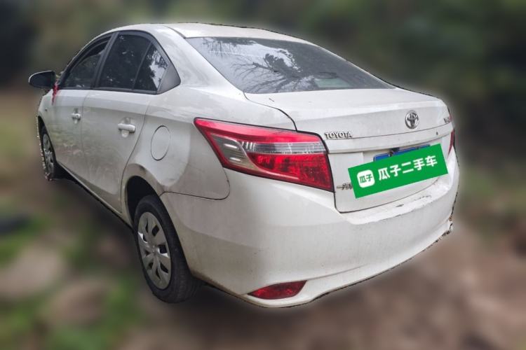 Used Toyota Vios 2014 1.5L Manual ZhiZhen Edition Rear Left 45 Deg