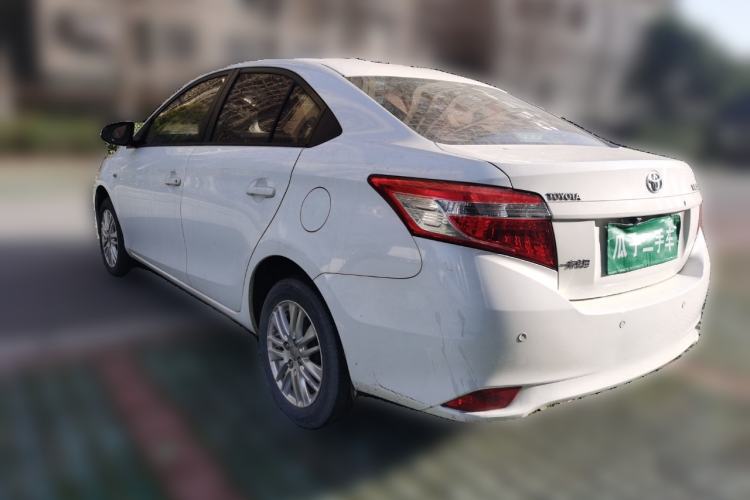 Used Toyota Vios 2014 1.5L Automatic ZhiZhen Edition Rear Left 45 Deg