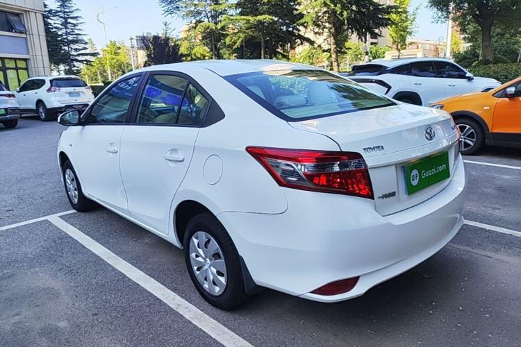 Used Toyota Vios 2014 1.3L Manual Xiang Edition Rear Left 45 Deg