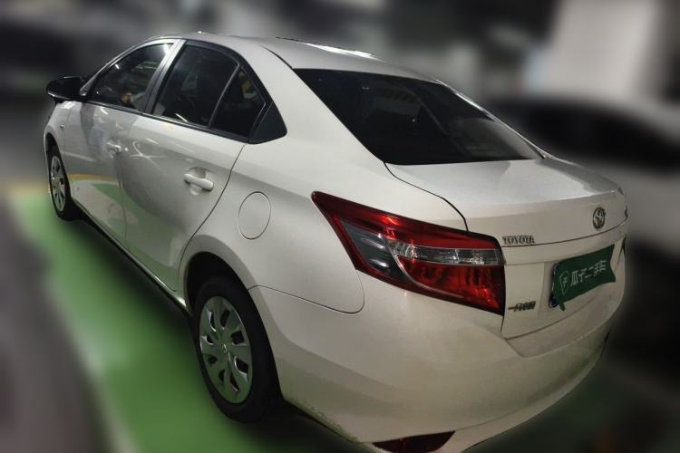 Used Toyota Vios 2014 1.3L Automatic Standard Edition Rear Left 45 Deg