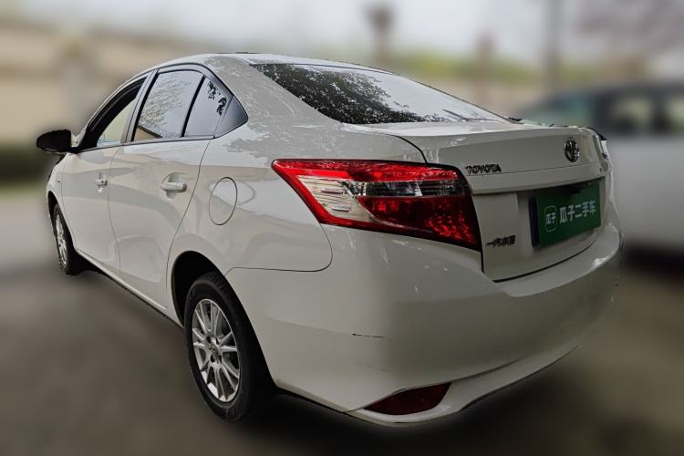 Used Toyota Vios 2014 1.3L Manual Xiang Edition Rear Left 45 Deg