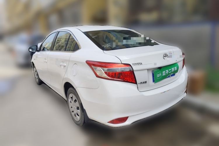 Used Toyota Vios 2014 1.5L Automatic ZhiZhen Edition Rear Left 45 Deg