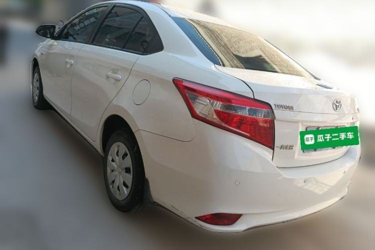 Used Toyota Vios 2014 1.3L Manual Xiang Edition Rear Left 45 Deg
