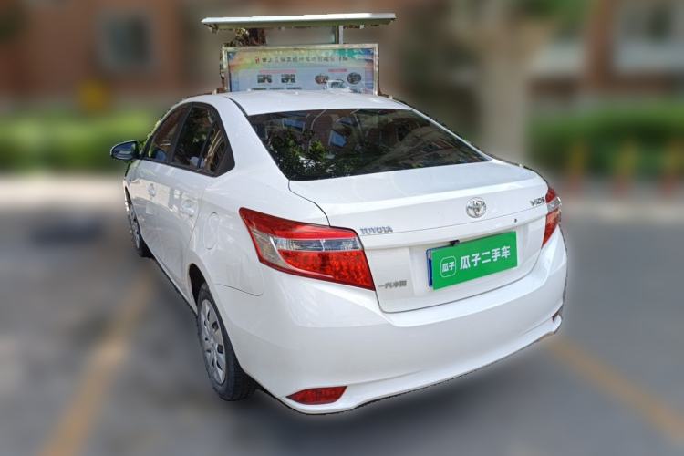 Used Toyota Vios 2014 1.5L Automatic ZhiZhen Edition Rear Left 45 Deg