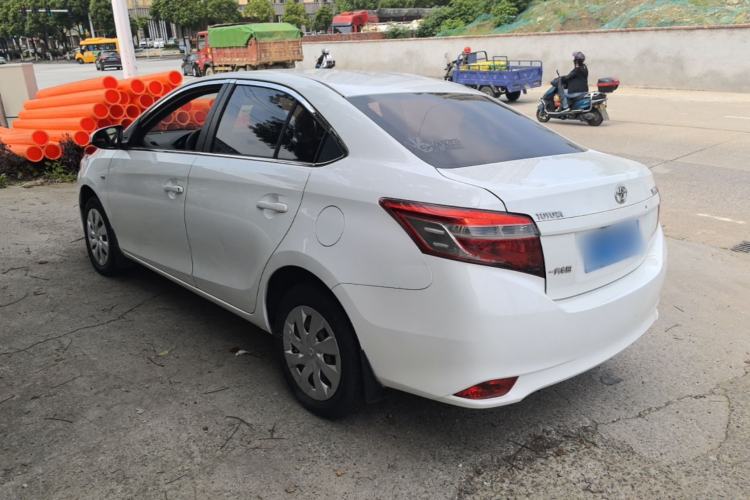 Used Toyota Vios 2014 1.5L Automatic ZhiZhen Edition Rear Left 45 Deg