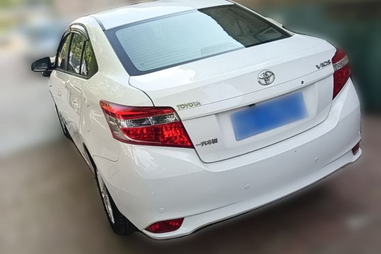 Used Toyota Vios 2014 1.5L Automatic ZhiShang Edition Rear Left 45 Deg