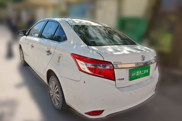 Used Toyota Vios 2014 1.3L Manual Value Edition Rear Left 45 Deg