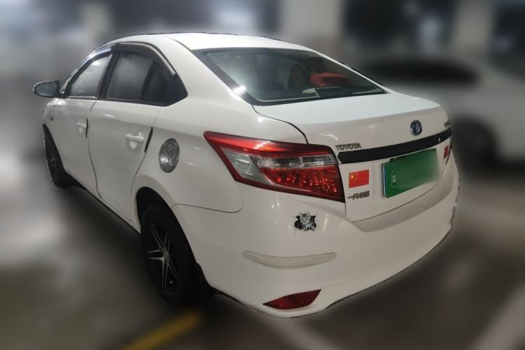 Used Toyota Vios 2014 1.3L Manual Xiang Edition Rear Left 45 Deg