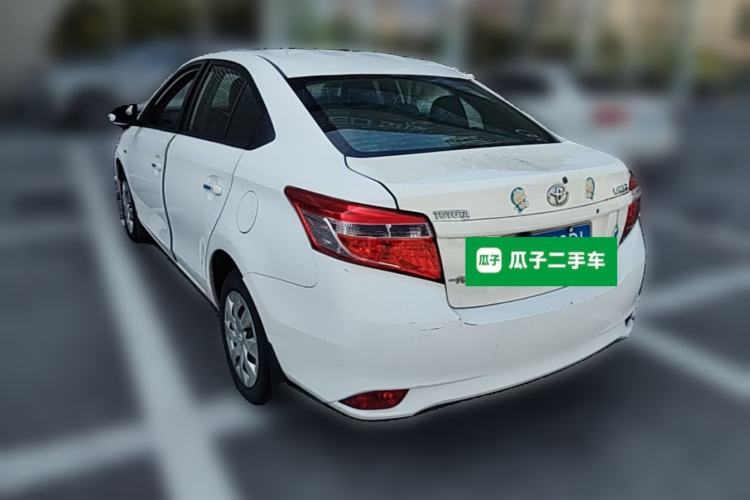 Used Toyota Vios 2014 1.5L Automatic ZhiZhen Edition Rear Left 45 Deg