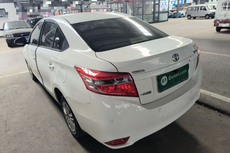 Used Toyota Vios 2014 1.3L Manual Xiang Edition Rear Left 45 Deg