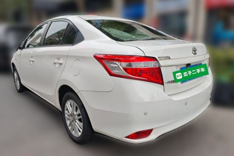 Used Toyota Vios 2014 1.5L Automatic ZhiZhen Edition Rear Left 45 Deg