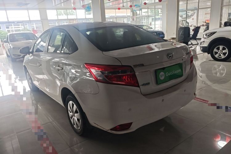 Used Toyota Vios 2014 1.3L Manual Xiang Edition Rear Left 45 Deg