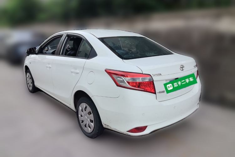 Used Toyota Vios 2014 1.5L Automatic ZhiZhen Edition Rear Left 45 Deg