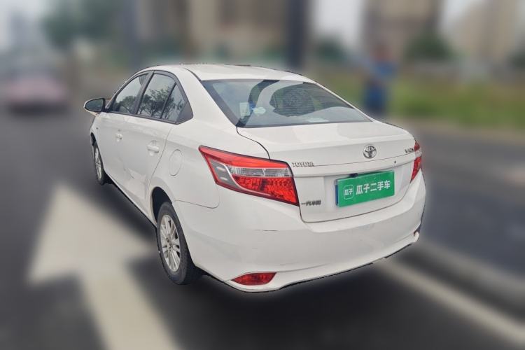Used Toyota Vios 2014 1.3L Manual Xiang Edition Rear Left 45 Deg