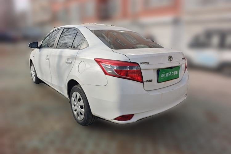 Used Toyota Vios 2014 1.3L Automatic Standard Edition Rear Left 45 Deg