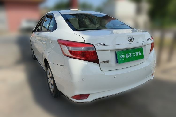 Used Toyota Vios 2014 1.3L Automatic Standard Edition Rear Left 45 Deg