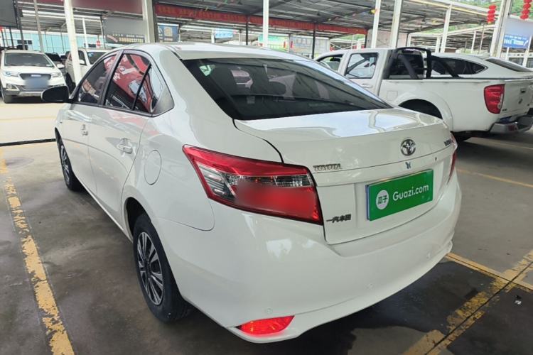 Used Toyota Vios 2014 1.3L Manual Xiang Edition Rear Left 45 Deg