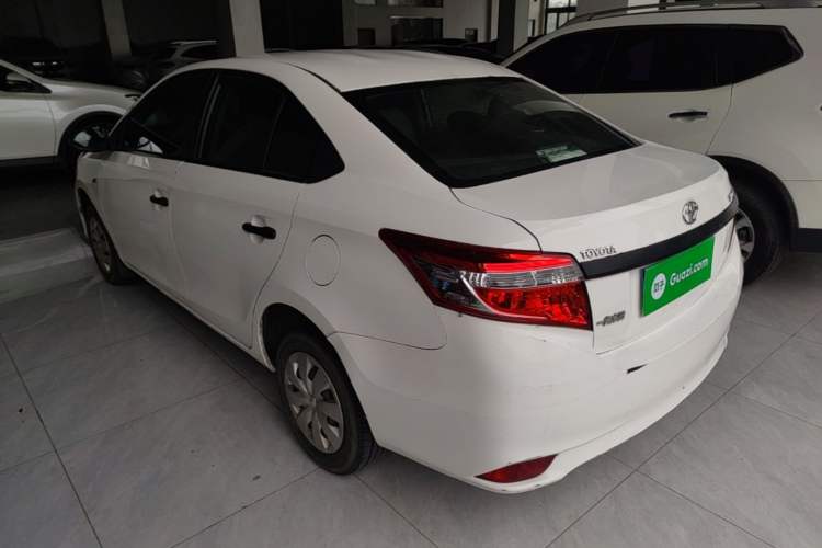 Used Toyota Vios 2014 1.3L Manual Value Edition Rear Left 45 Deg