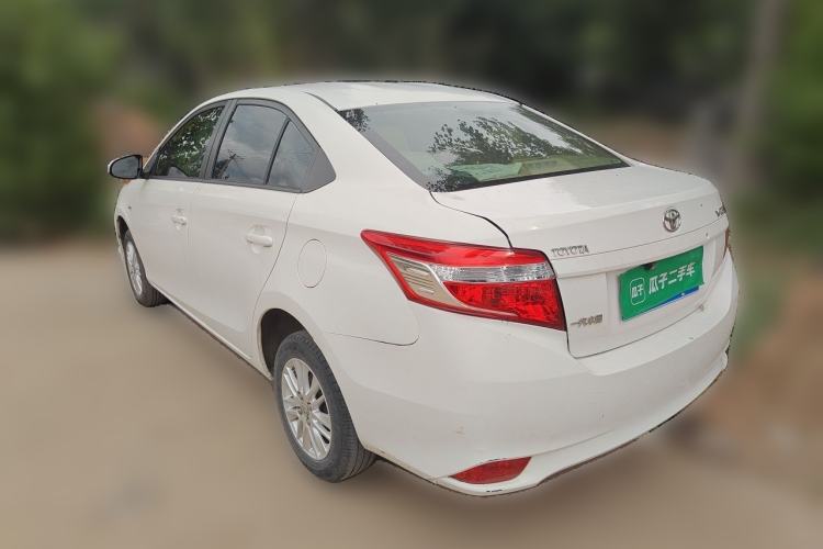 Used Toyota Vios 2014 1.3L Manual Xiang Edition Rear Left 45 Deg