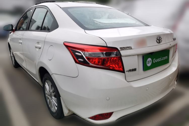 Used Toyota Vios 2014 1.5L Automatic ZhiZhen Edition Rear Left 45 Deg