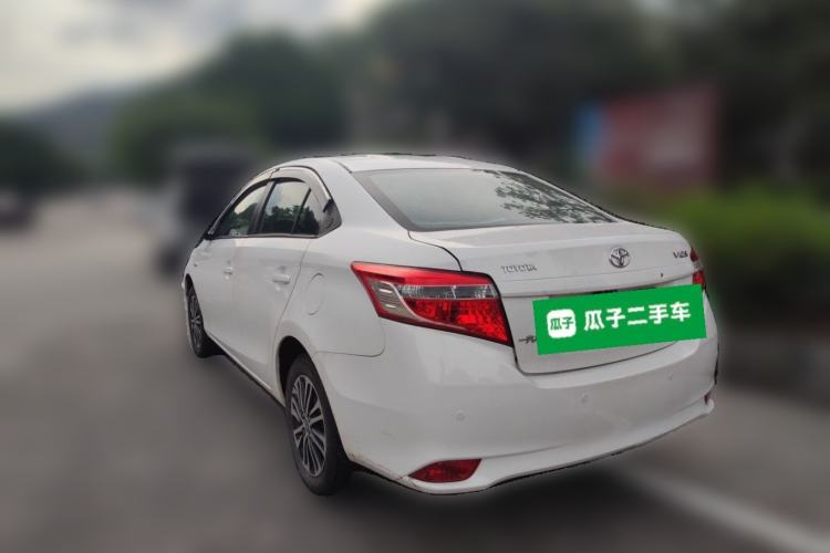 Used Toyota Vios 2014 1.5L Automatic ZhiZhen Edition Rear Left 45 Deg