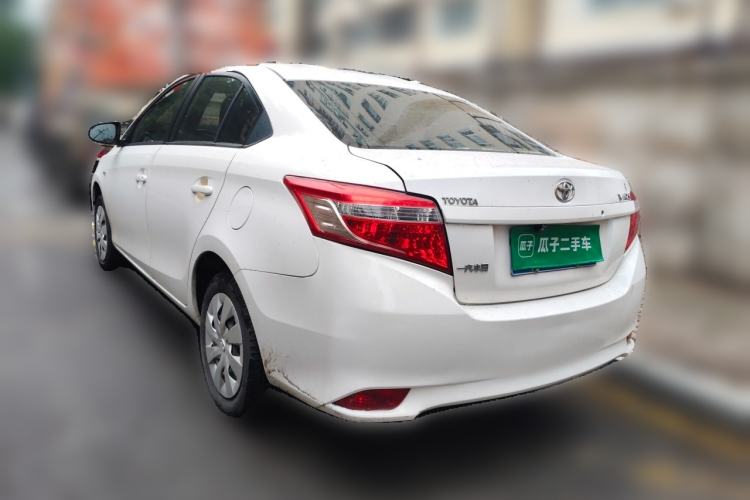 Used Toyota Vios 2014 1.5L Automatic ZhiZhen Edition Rear Left 45 Deg