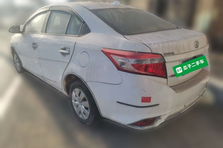 Used Toyota Vios 2014 1.3L Manual Xiang Edition Rear Left 45 Deg