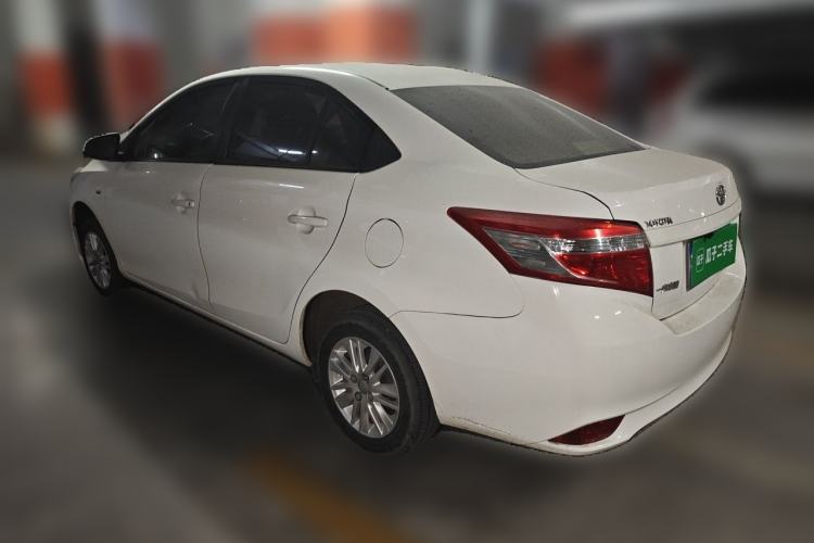 Used Toyota Vios 2014 1.3L Manual Xiang Edition Rear Left 45 Deg