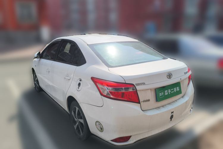 Used Toyota Vios 2014 1.5L Automatic ZhiZhen Edition Rear Left 45 Deg