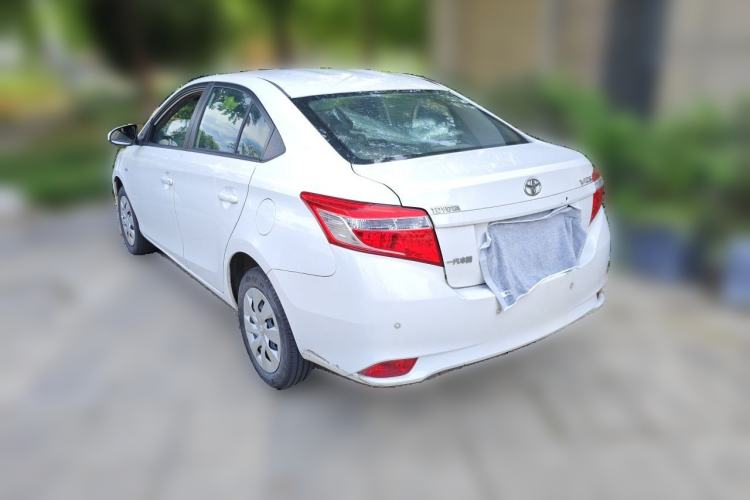 Used Toyota Vios 2014 1.3L Automatic Standard Edition Rear Left 45 Deg