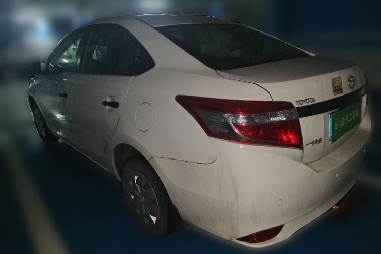Used Toyota Vios 2014 1.3L Manual Value Edition Rear Left 45 Deg