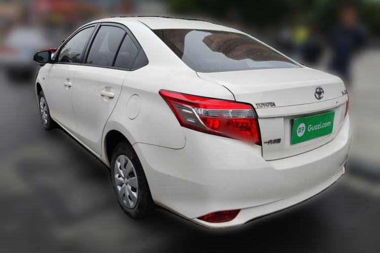 Used Toyota Vios 2014 1.3L Manual Xiang Edition Rear Left 45 Deg