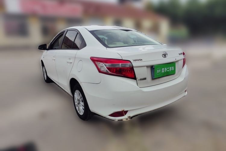 Used Toyota Vios 2014 1.3L Manual Xiang Edition Rear Left 45 Deg