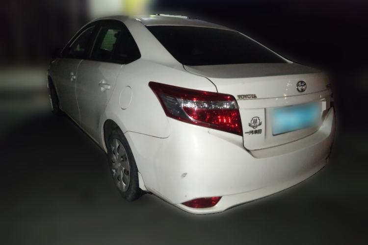 Used Toyota Vios 2014 1.3L Automatic Standard Edition Rear Left 45 Deg